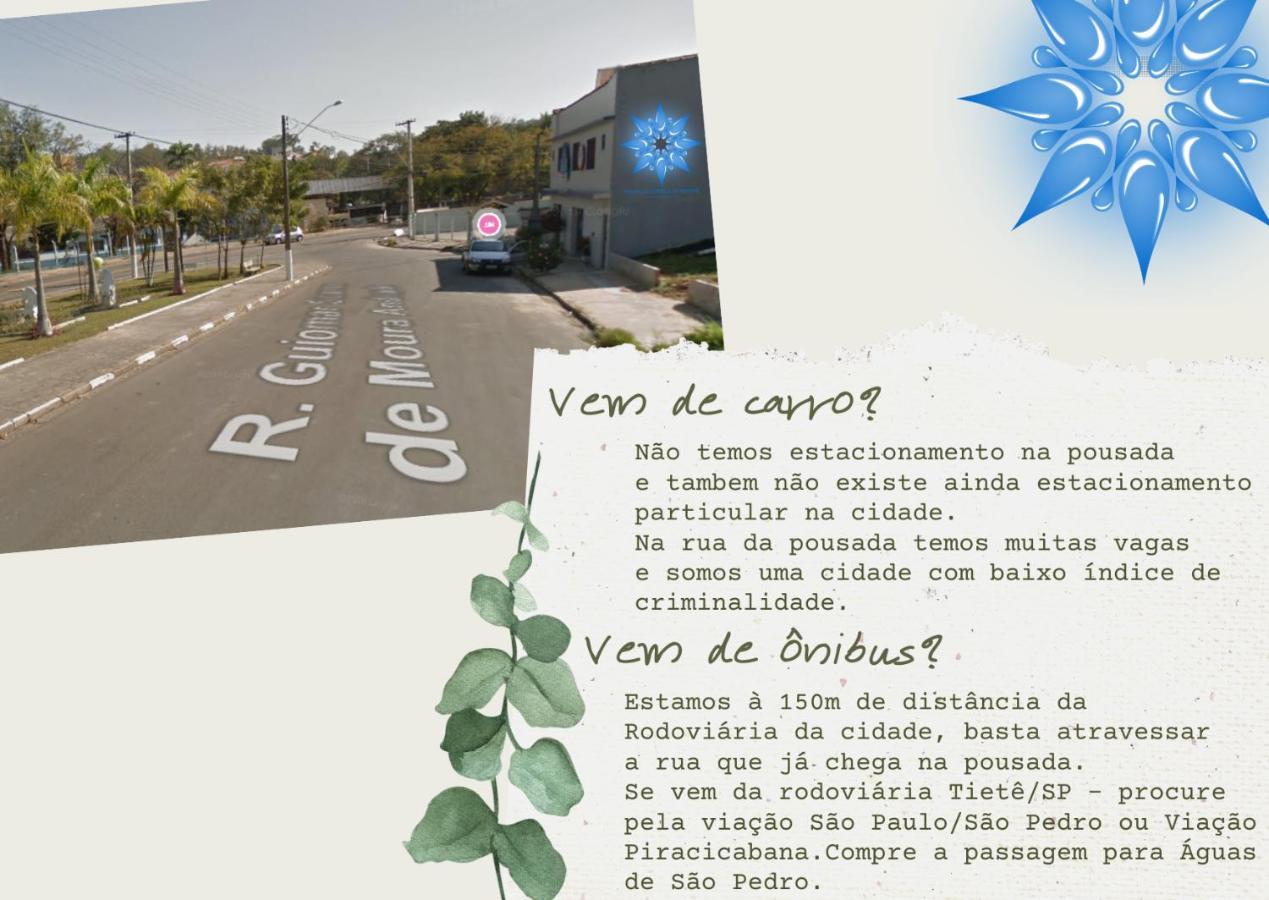 Estrela Da Manha Pousada - Centro De Aguas - Proximo Ao Thermas Águas de São Pedro Exterior foto